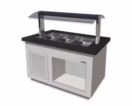Varm buffévagn PREMIUM LINE SB-H130, 3xGN1/1-150, 1300x880x1350mm, SARO