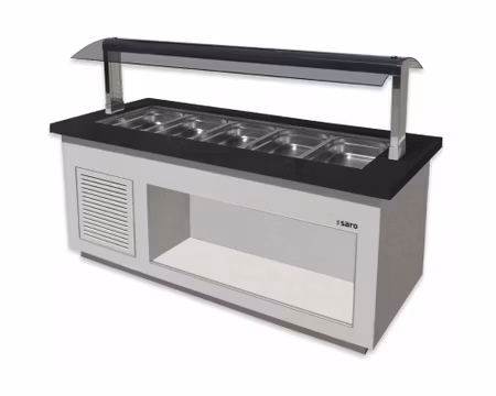 Varm buffévagn PREMIUM LINE SB-H200, 5xGN1/1-150, 2000x880x1350mm, SARO