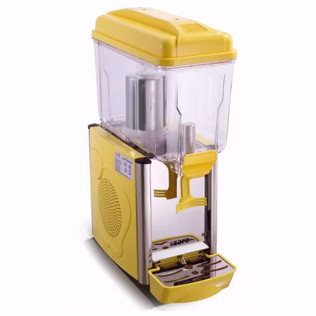 Kalldrycksdispenser 12Liter, COROLLA 1G  Gul, SARO