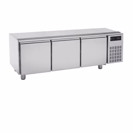 Grillkylbänk S700 Serien BASE 1600, 3 Dörrar 1600x630x610 mm, BERTOS