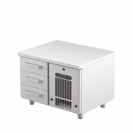Grillkylbänk VLG-803, 3st lådor för GN1/1-100mm, 800x650x600mm, COOLPART