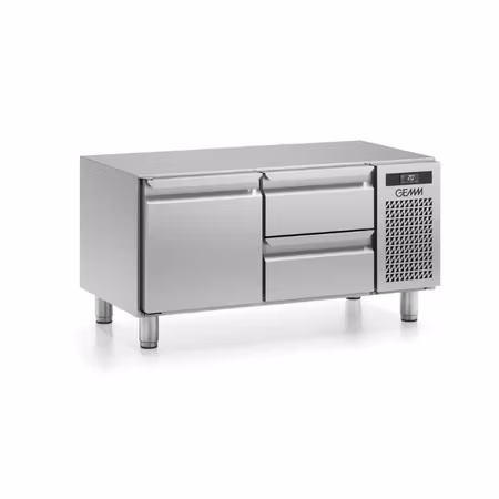 Grillkylbänk BRS Serien i 3 VARIANTER Med SKÅP Eller LÅDOR, 1200x640x610mm, GEMM