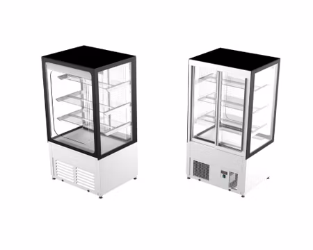 Kylmonter CUBIC EL 800 Öppen mot kund, 800x650x1480mm, COOLPART