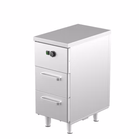 Värmeskåp Med Neutral Toppskiva Med SKÅP Eller LÅDOR, LK Serien i 4 VARIANTER, 400x650x900mm, COOLPART