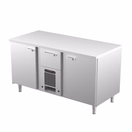 Bagerikylbänk PK-1621 Rostfri Toppskiva (Passande Plåtar: 450x600mm) 1600x730x900 , COOLPART