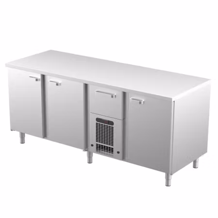 Bagerikylbänk PK-2031 Rostfri Toppskiva (Passande Plåtar: 400x600mm) 2000x730x900 , COOLPART