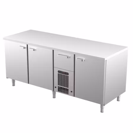 Bagerikylbänk PK-2031 Rostfri Toppskiva (Passande Plåtar: 450x600mm) 2000x730x900 , COOLPART