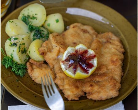 Country Range Flat Assiett D19cm, bred kant