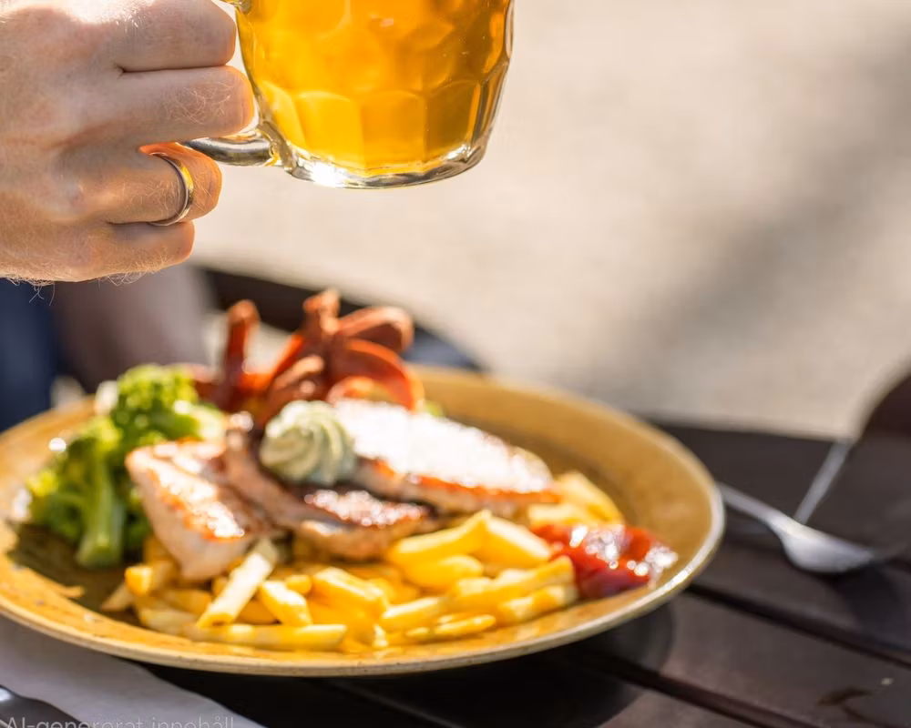 Country Range Flat tallrik D26cm, bred kant