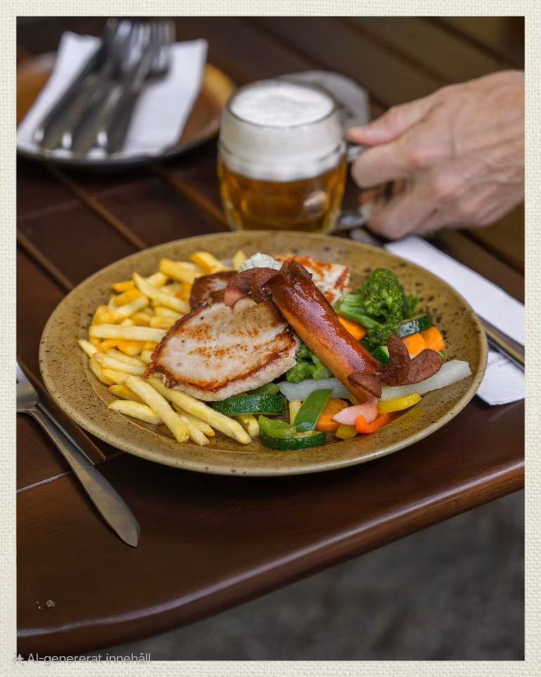 Country Range Flat tallrik D31cm, bred kant