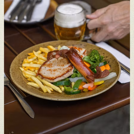 Country Range Flat tallrik D31cm, bred kant