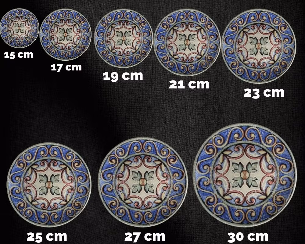 Amalfi LONA Rund Flatt 15cm, IDFine