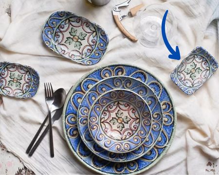 Amalfi QUADRO Rektangulär Tallrikar 15cm (14x11cm), IDFine