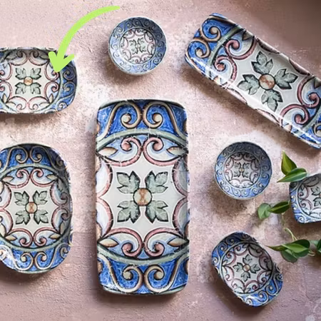 Amalfi MAGNUS Oval Tallrik 18 cm, IDFine