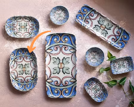 Amalfi MAGNUS Oval Tallrik 23 cm, IDFine