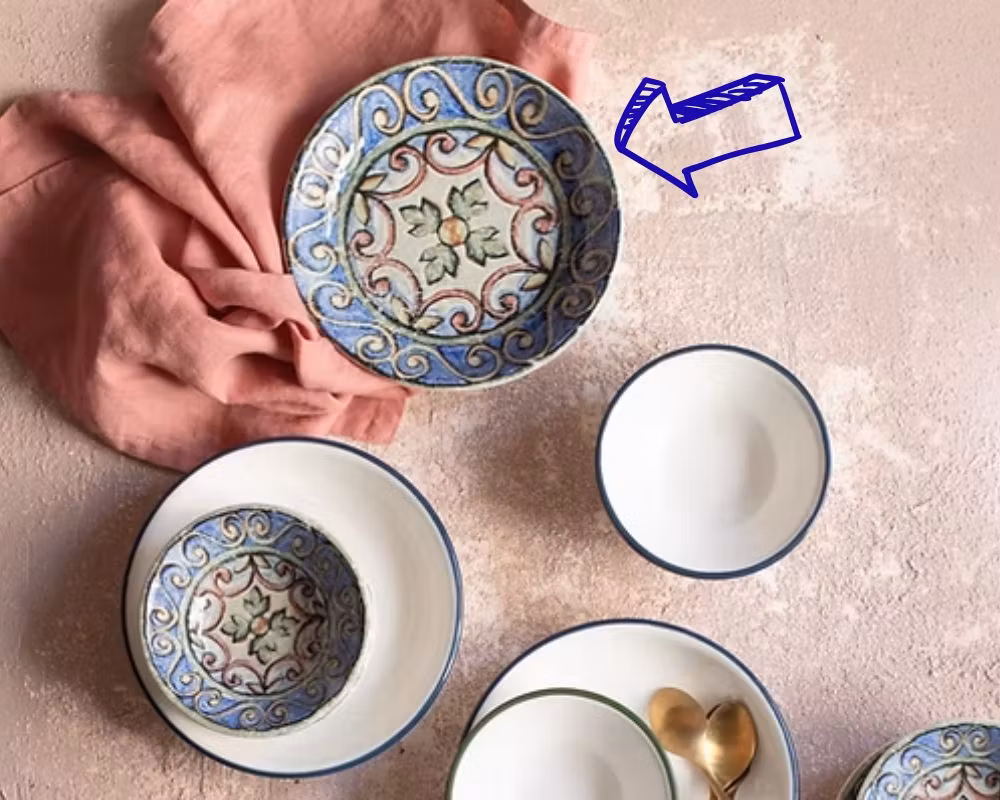 Amalfi LONA Rund Flatt 15cm, IDFine