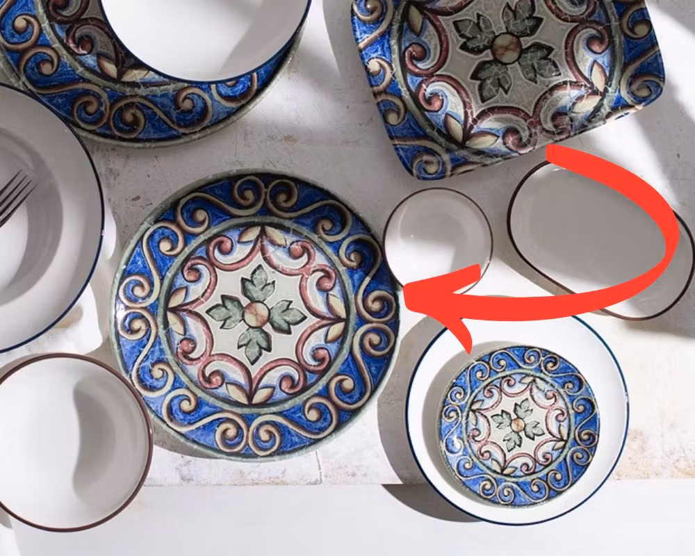 Amalfi LONA Rund Flatt 17cm, IDFine