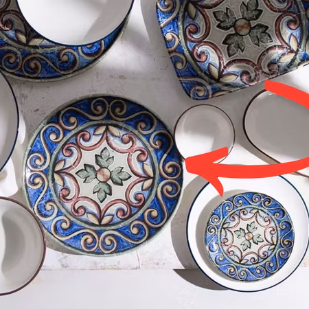 Amalfi LONA Rund Flatt 17cm, IDFine