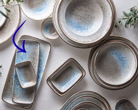 Delta QUADRO Rektangulär Tallrik 30 cm (30x11cm), IDFine