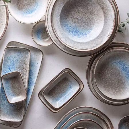 Delta QUADRO Rektangulär Tallrik 37 cm (33x23cm), IDFine