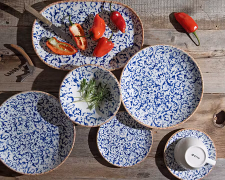 Venecia Navy MAGNUS Oval 28 (28x18cm), IDFine