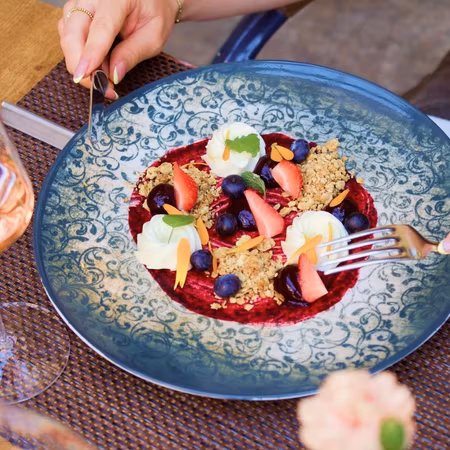 VINTAGE Tallrik flat D27cm