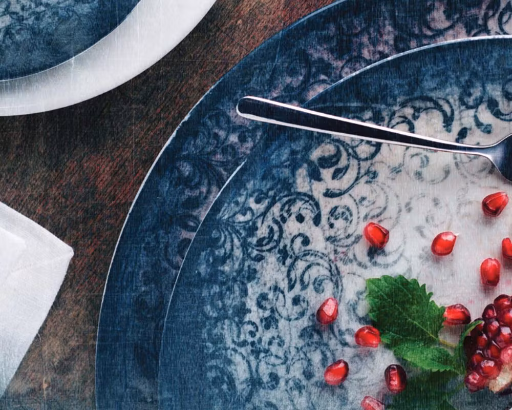 VINTAGE Assiett flat D16cm