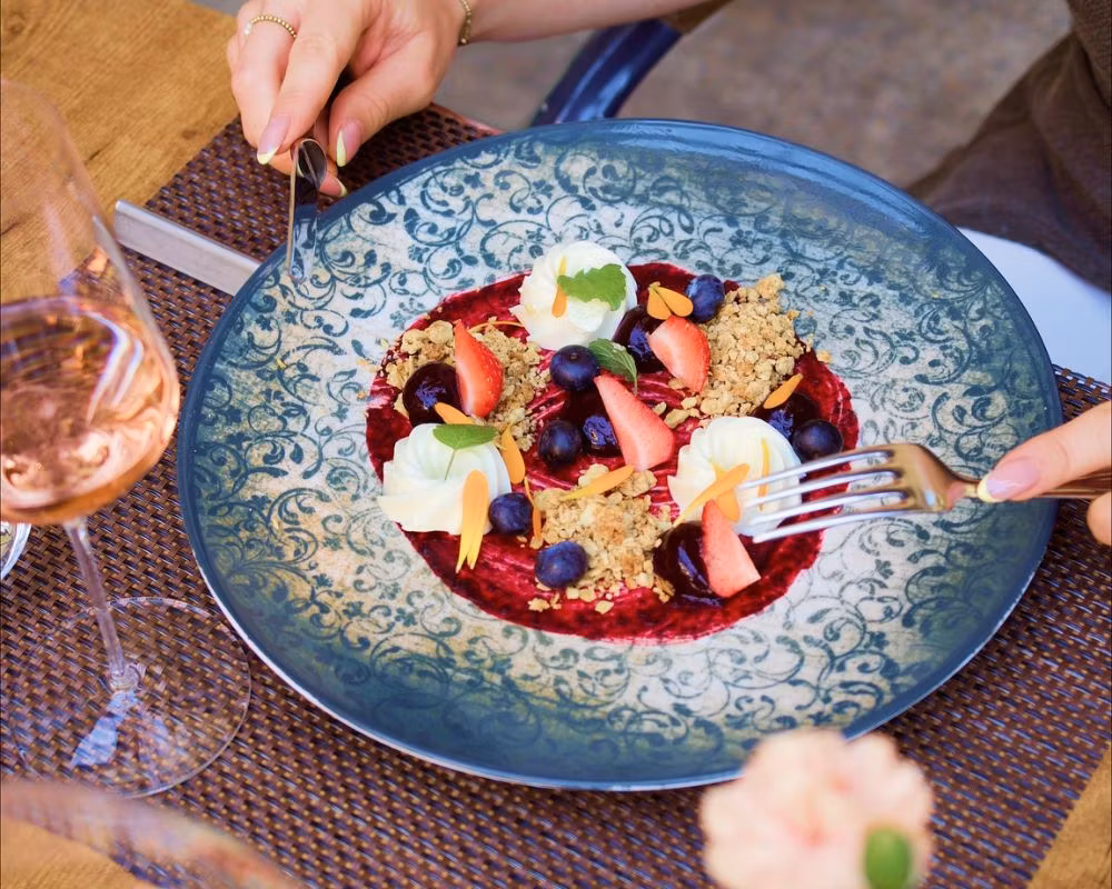 VINTAGE Tallrik flat D30cm