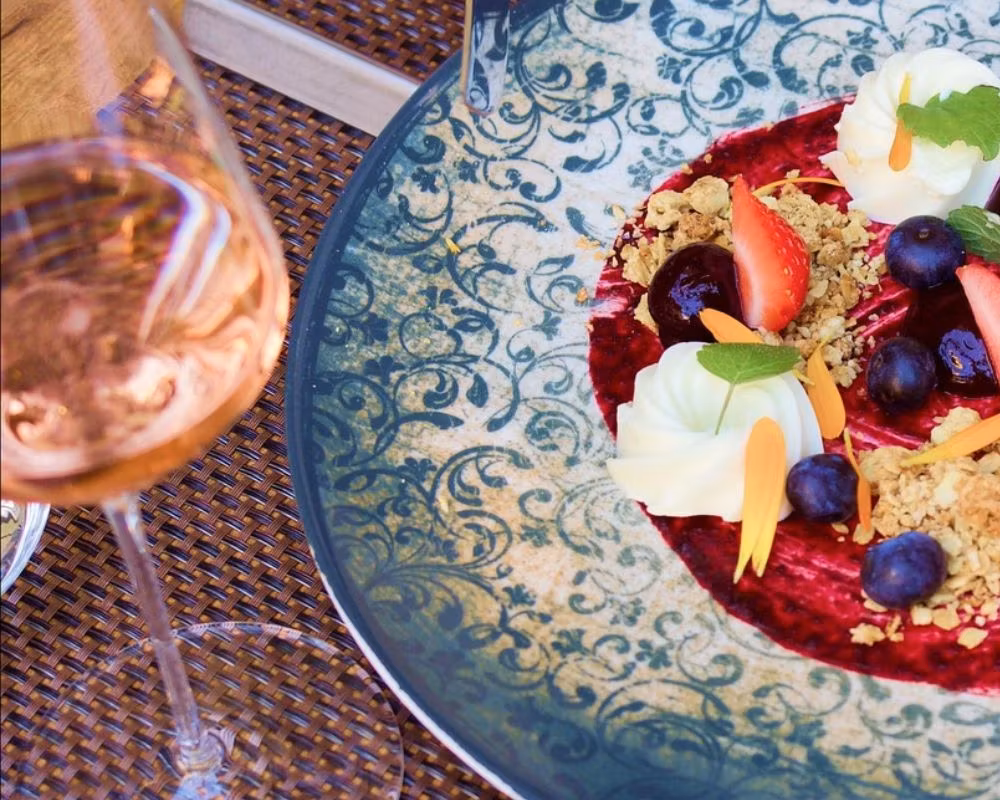 VINTAGE Tallrik flat D30cm