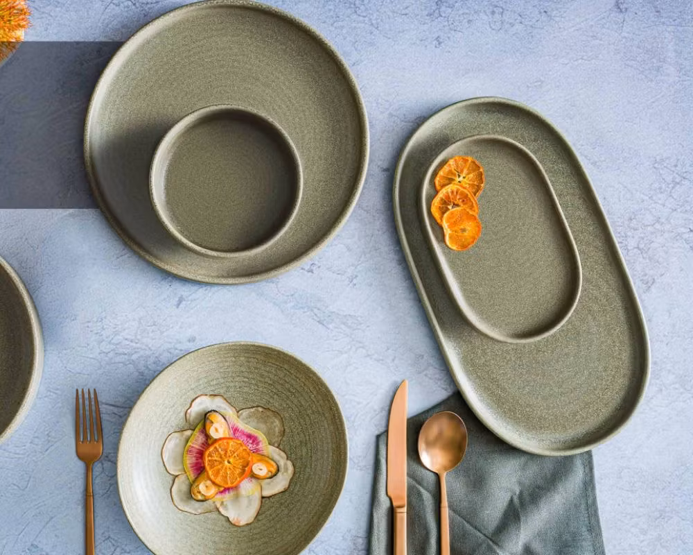 Adelfa Assiette flat D16 cm