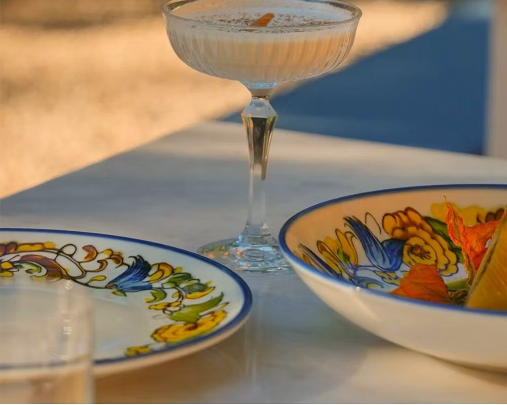 ALBUFERA Bloom coup Tallrik(Stor Skål) 28 cm