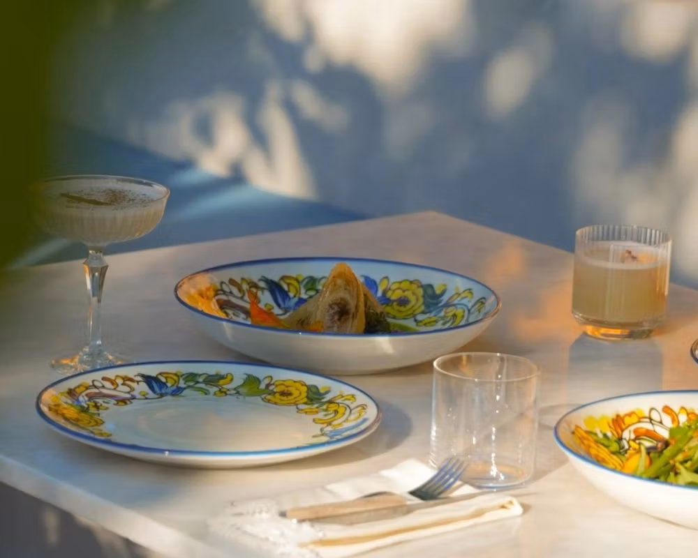 ALBUFERA Bloom coup Tallrik(Stor Skål) 28 cm