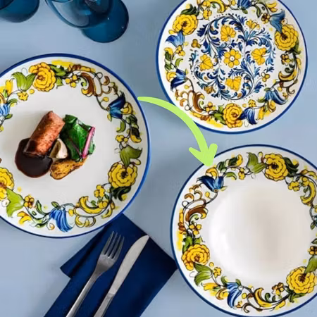 ALBUFERA Tallrik djup D28cm