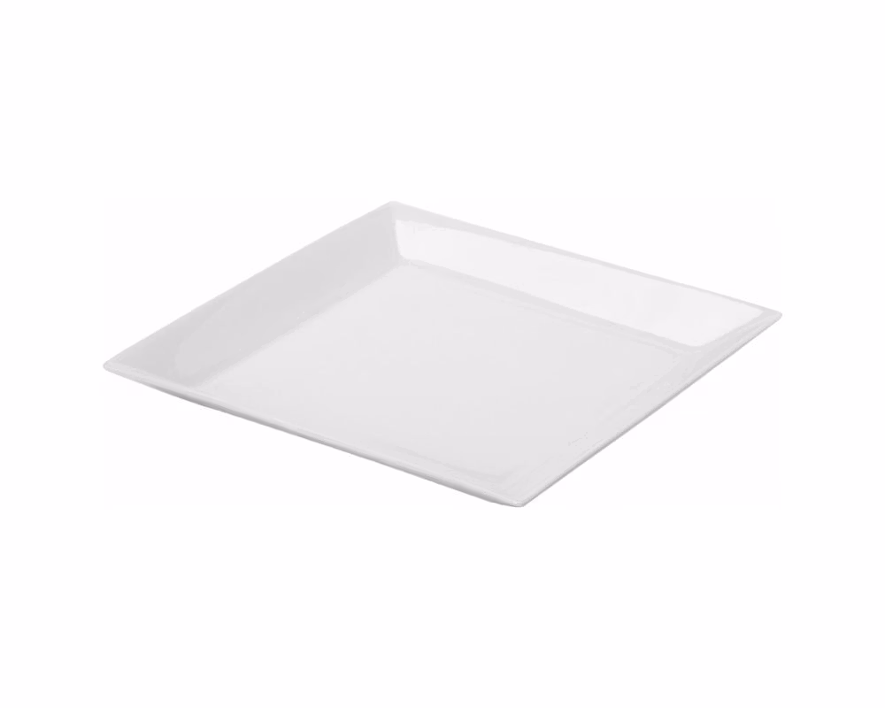Tallrik flat 22x22 cm Quadro
