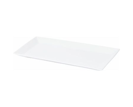 Tallrik flat 36x18 cm Quadro