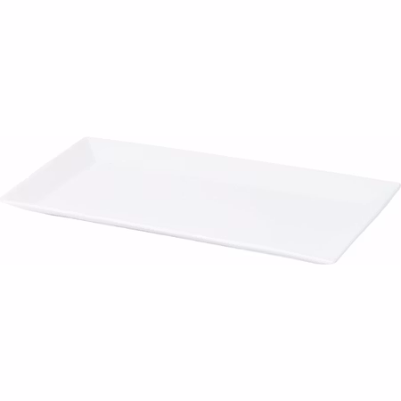 Tallrik flat 36x18 cm Quadro