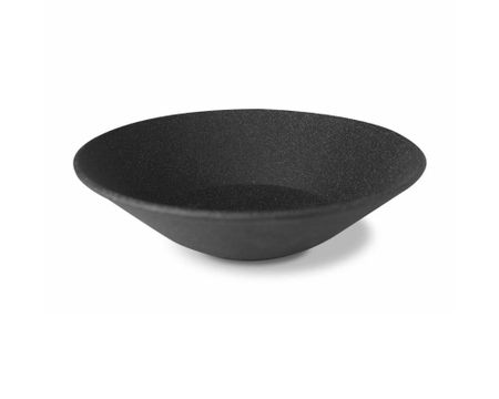 Granit Skål Hel Svart Rå D27 cm