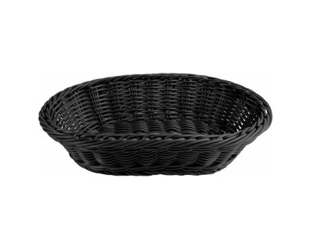 Brödkorg 29x18,5 cm Svart