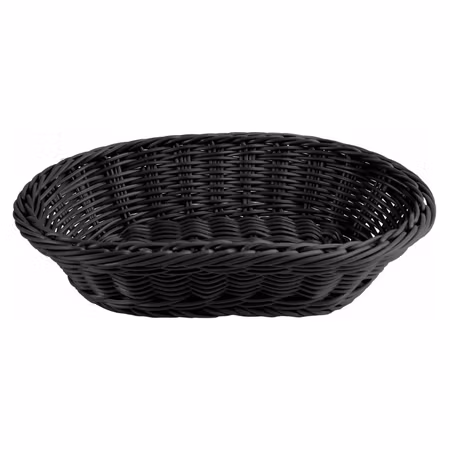 Brödkorg 29x18,5 cm Svart