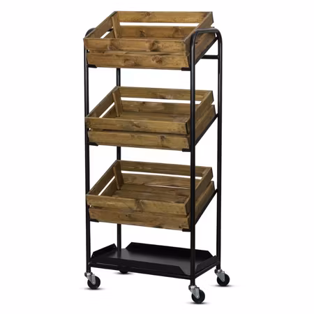 Exponeringsställ Inklusive 3 trälådor