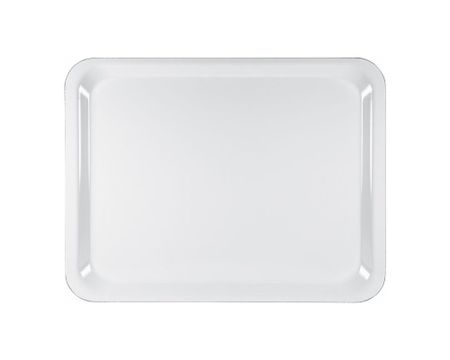 Bricka 43x33 cm (Lunch), Vit