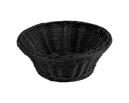 Brödkorg Ø 23 cm Svart