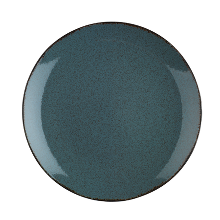 Blocho Pearl Colorx Tallrik flat rund 27cm gråblå
