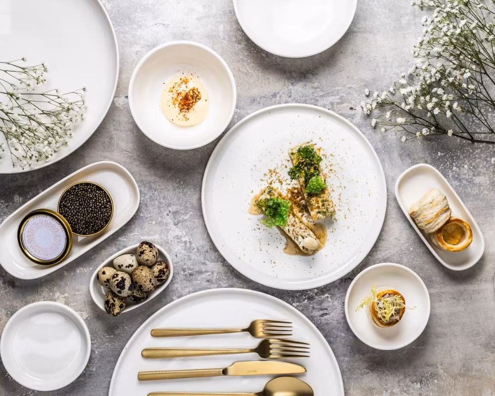 Hygge Tallrik flat vit D22cm