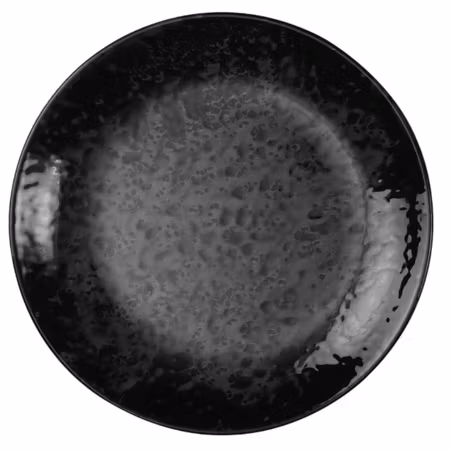 Blocho NANO CREAM Tallrik flat rund 27cm svart