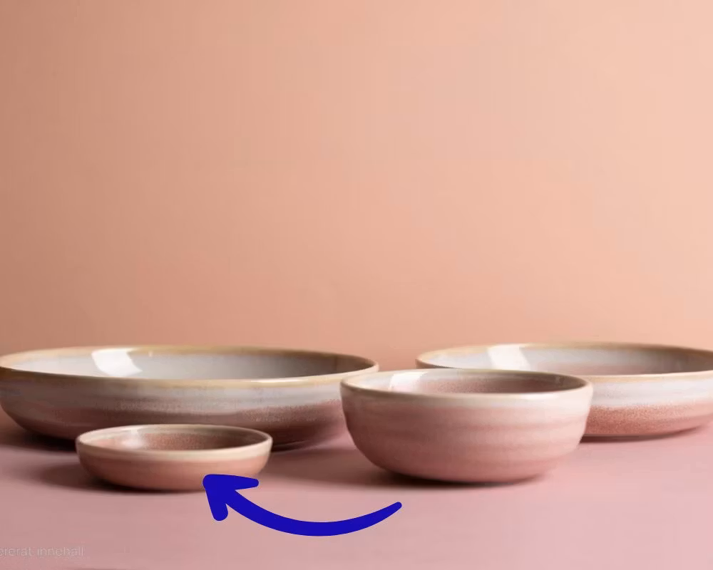 PINK POTT Skål 11cl, D10cm