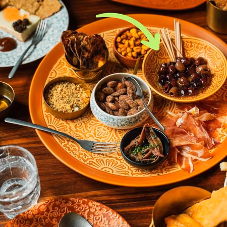 Skål Barcelona djup 19cm 75cl ocher