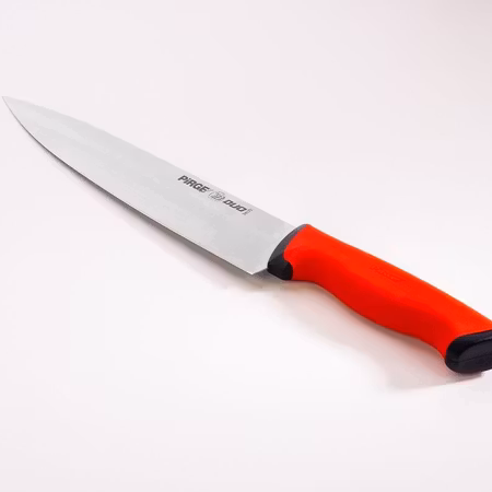 Duo Kockkniv 25 cm Röd, PIRGE