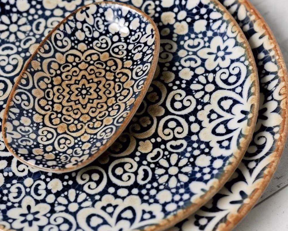 ALHAMBRA Oval Assiett 15x8,5cm