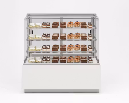 JUKA Kylmonter LUMINA 180, 3st glashyllor+botten, 1880x825x1350mm, COOLPART